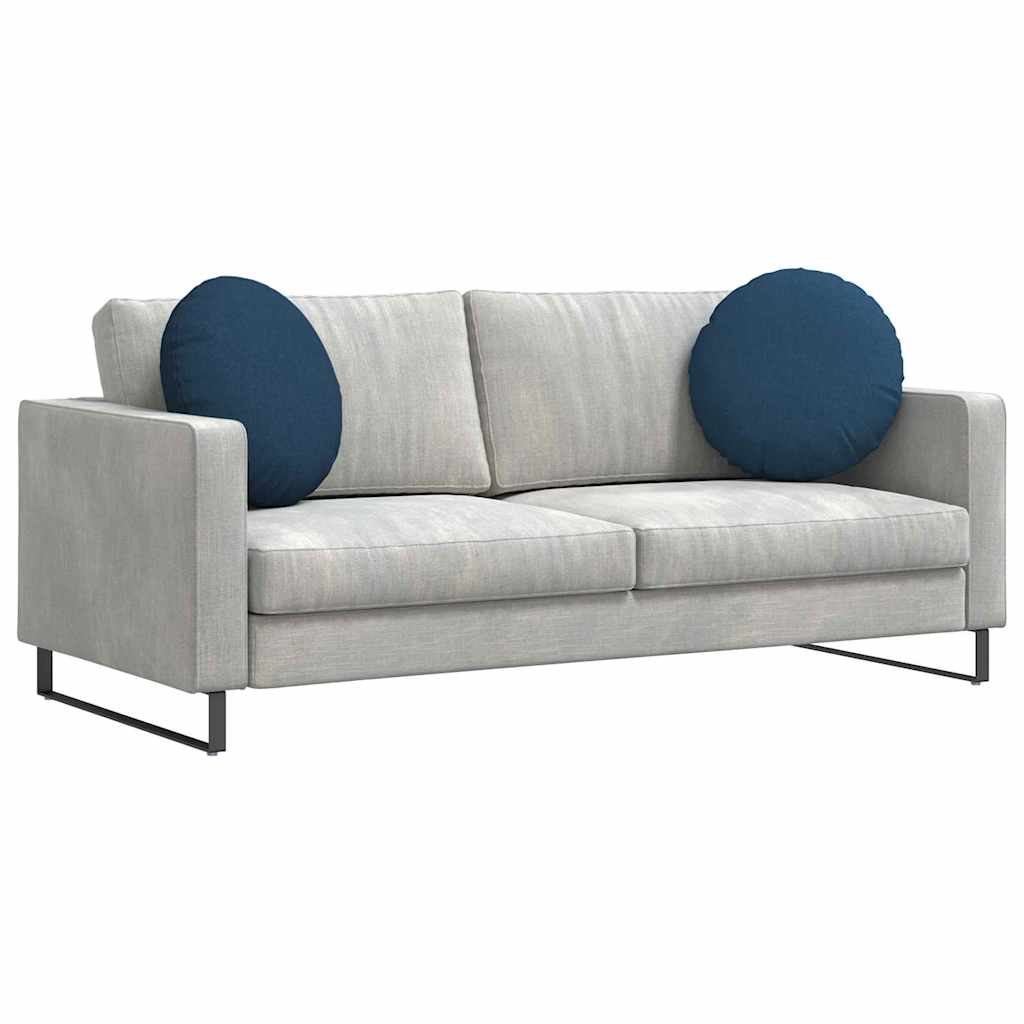 Cuscini seduta Vidaxx 2 pezzi tessuto blu ø50 x 19 cm