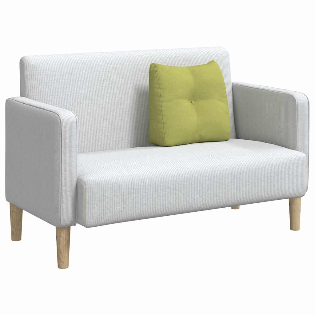 Cuscino schienale Vidaxx in tessuto verde chiaro 45 x 24 x 50 cm