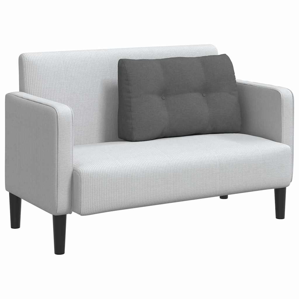 Cuscino schienale Vidaxx in tessuto grigio scuro 80 x 24 x 50 cm