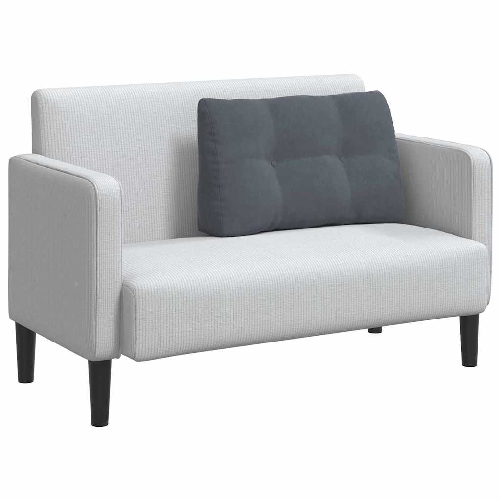 Cuscino schienale Vidaxx grigio scuro 80 x 24 x 50 cm in velluto
