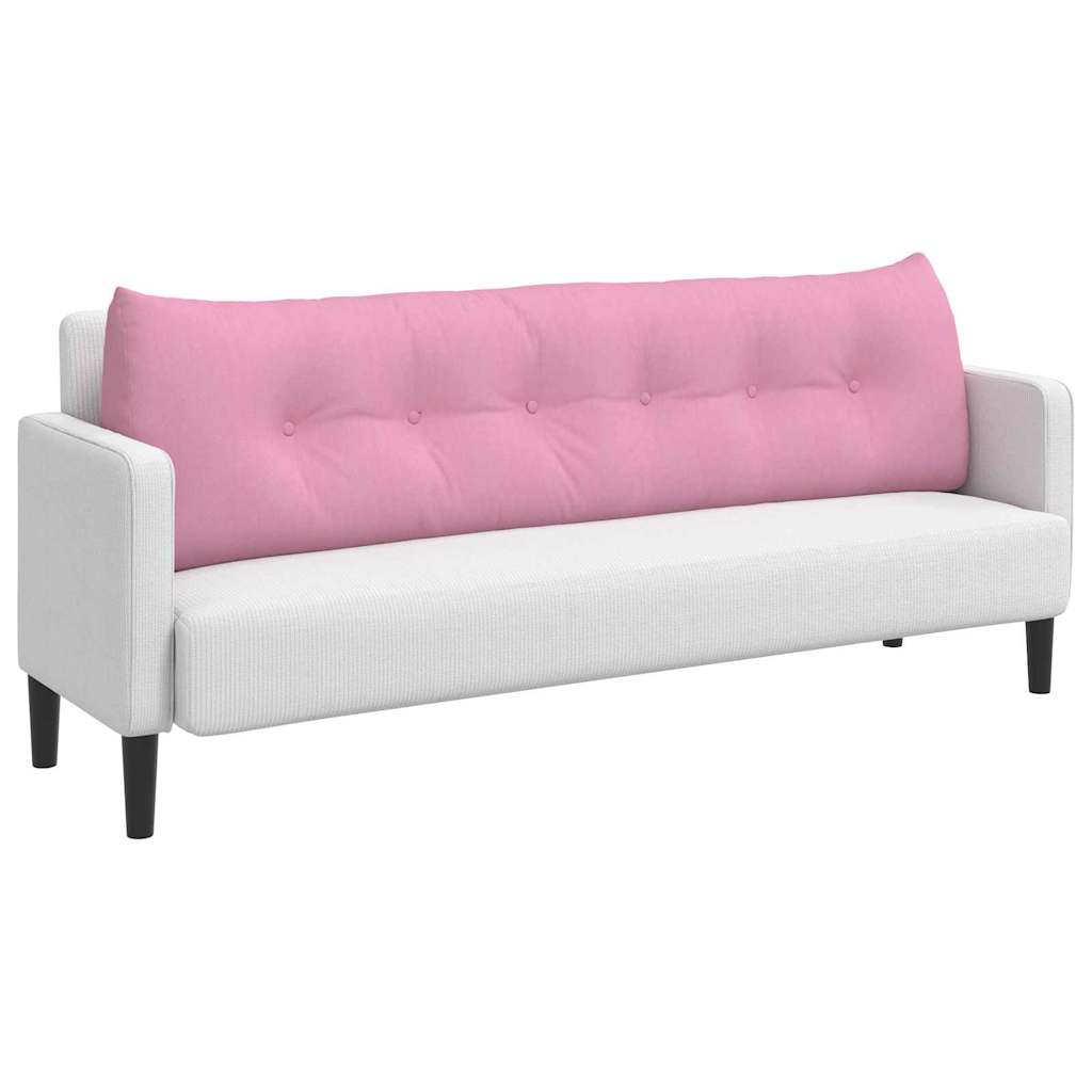 Cuscino schienale Vidaxx in tessuto rosa 180 x 24 x 50 cm