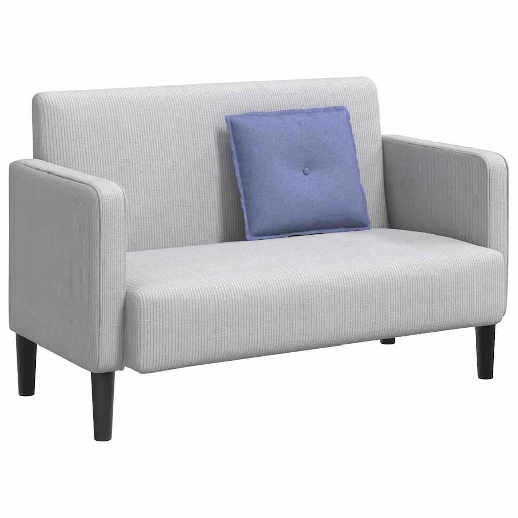 Vidaxl rugkussen jeans blauw 50 x 19 x 45 cm stof