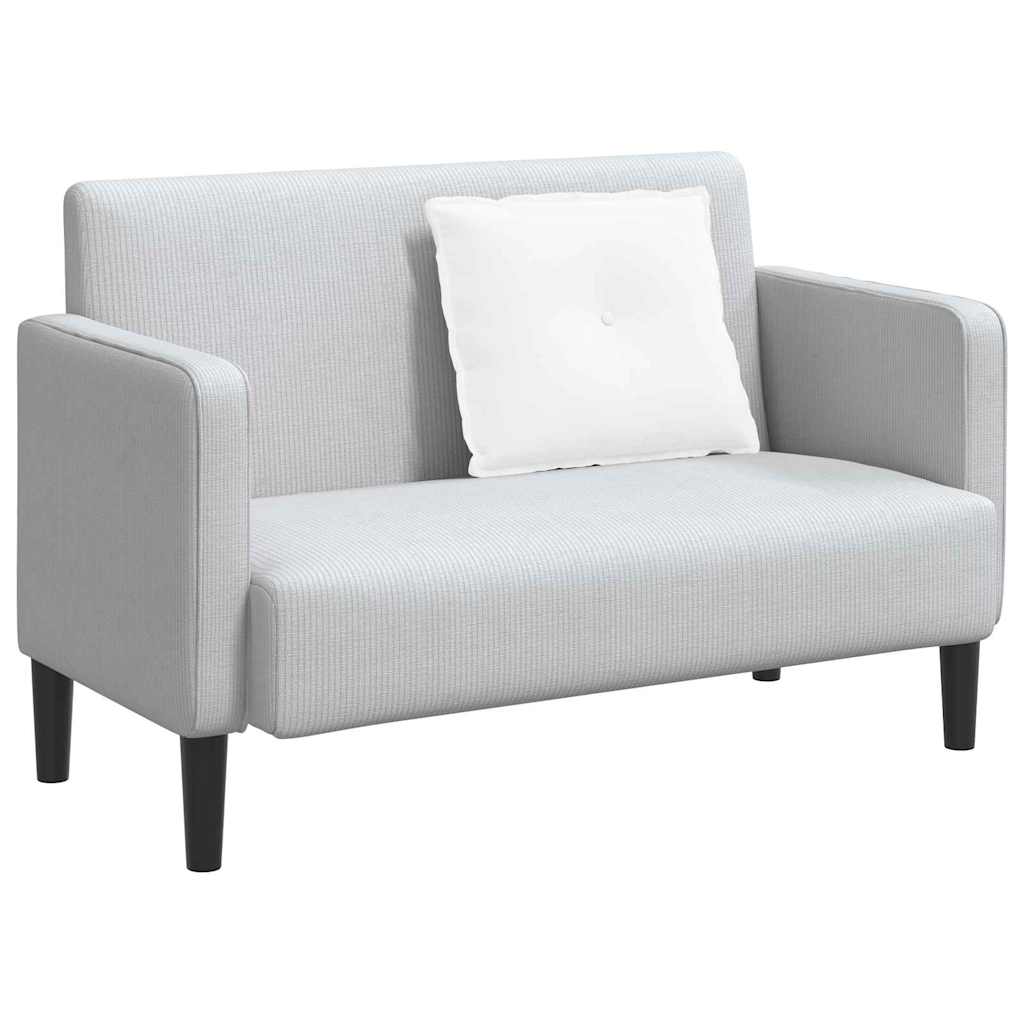 Cuscino schienale VidaXL tessuto bianco 60 x 19 x 50 cm