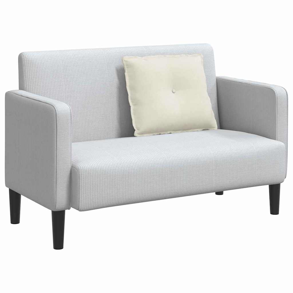 Cuscino schienale Vidaxx crema 60 x 50 cm in tessuto a corde