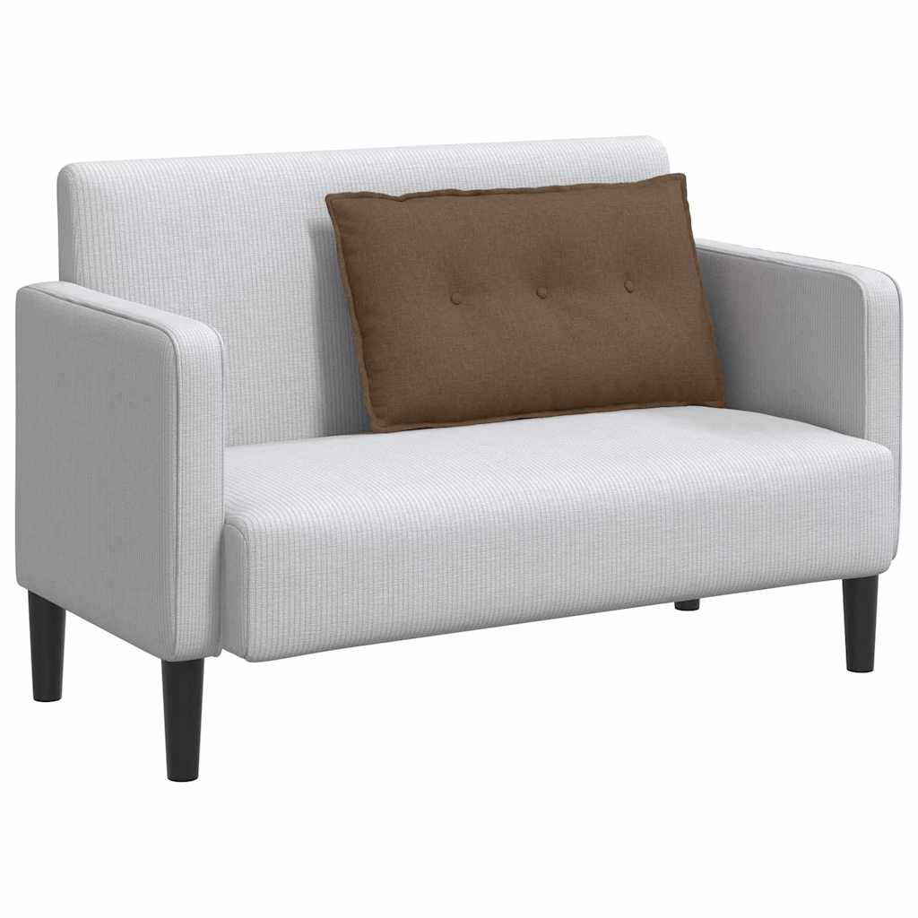 Cuscino schienale Vidaxx tessuto marrone 80 x 19 x 50 cm