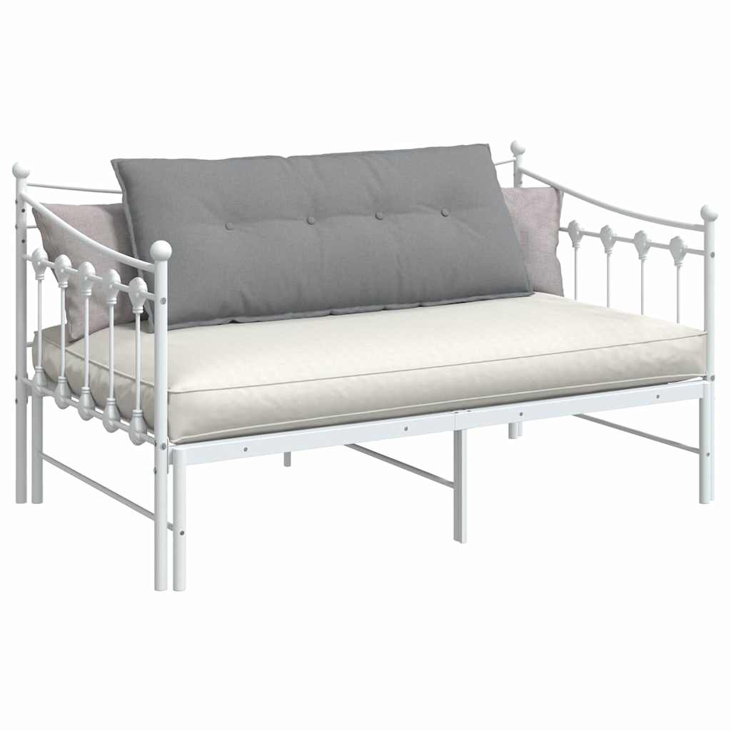 Cuscino schienale Vidaxx in tessuto grigio chiaro 120 x 19 x 50 cm