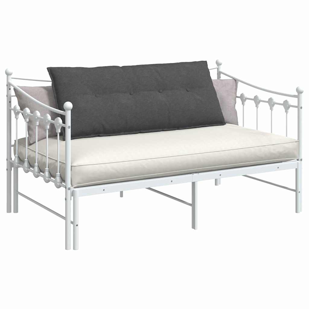 Vidaxl rugkussen donkergrijs 120 x 50 cm cordstof