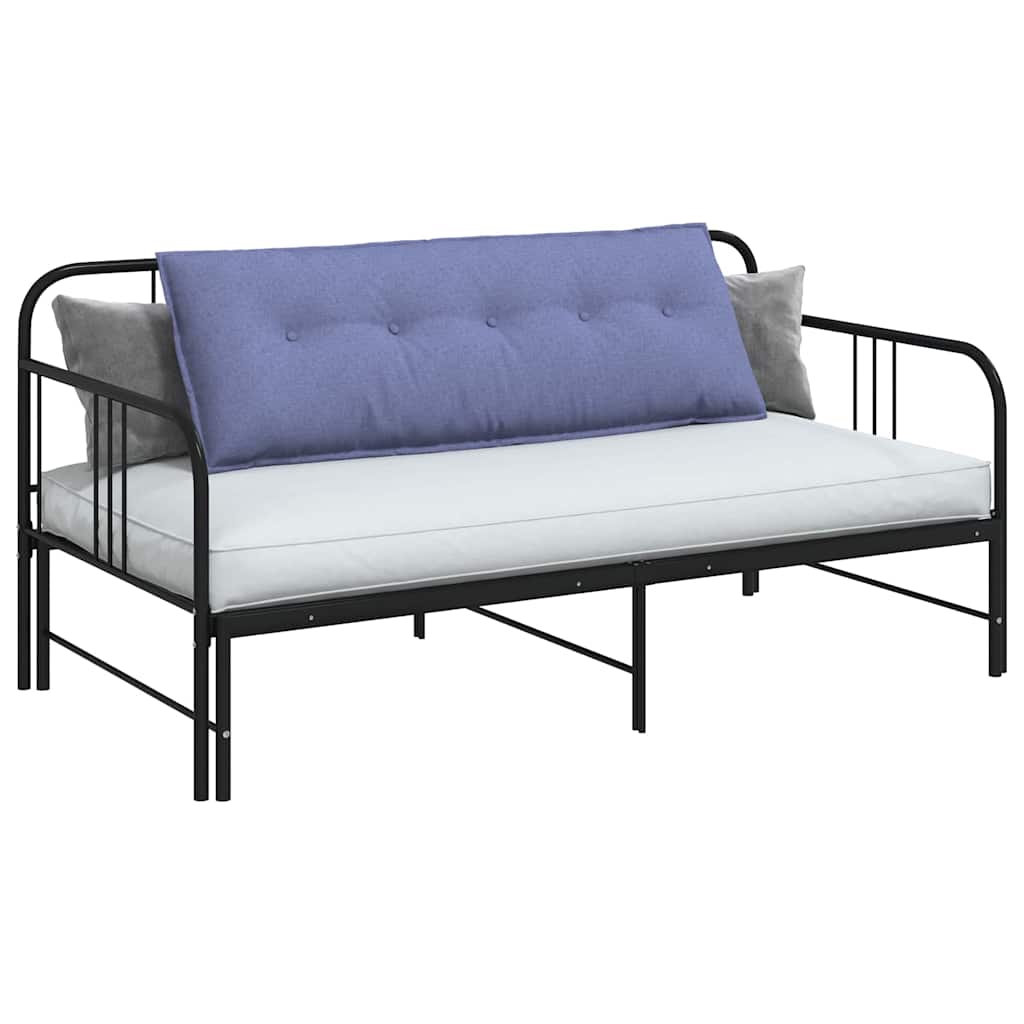 Cuscino schienale Vidaxx tessuto blu jeans 140 x 19 x 50 cm