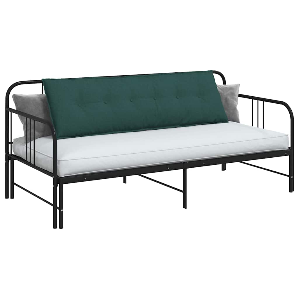 Cuscino schienale Vidaxx in tessuto verde scuro 160 x 19 x 50 cm