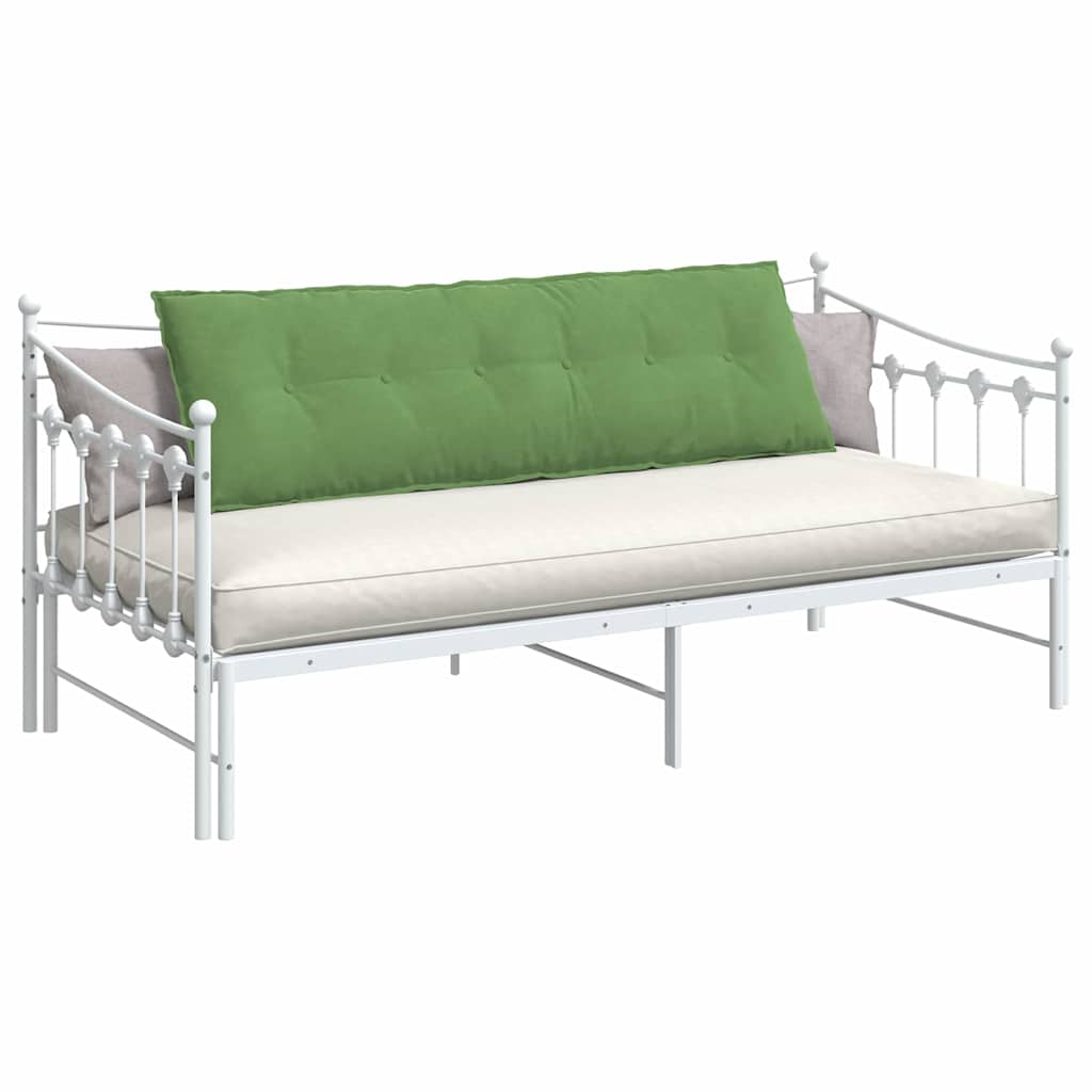Vidaxl rugkussen lichtgroen 160 x 50 cm cordstof