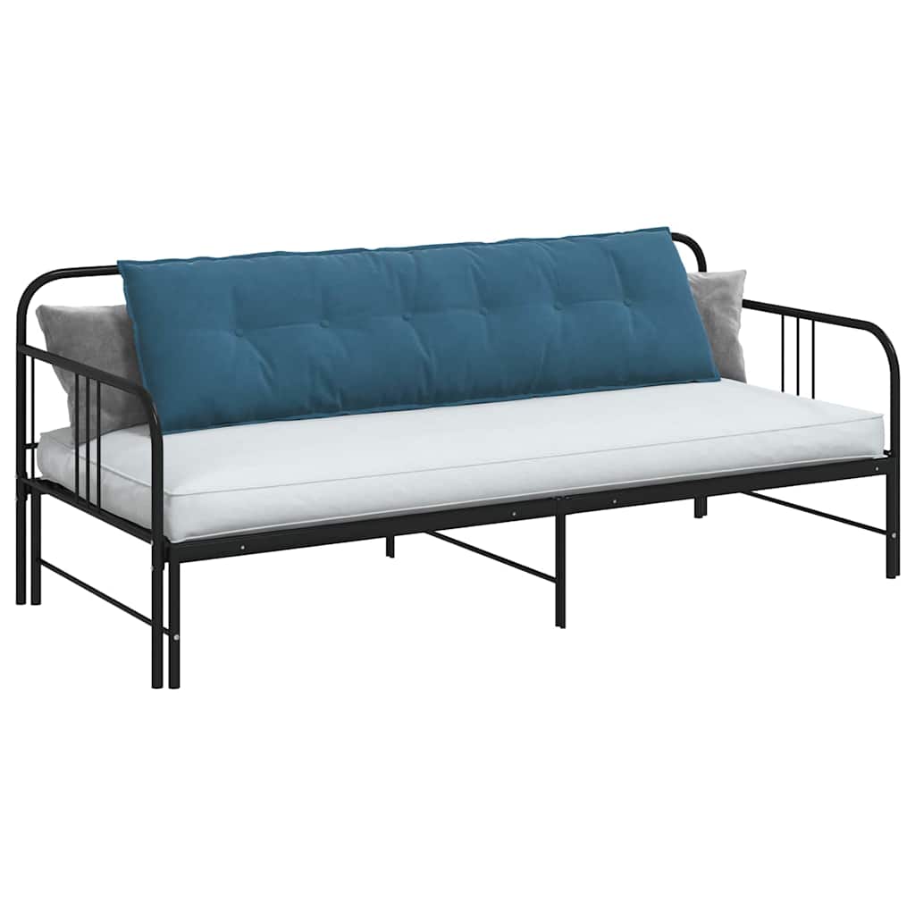 Cuscino schienale Vidaxx blu 180 x 50 cm in tessuto a corde