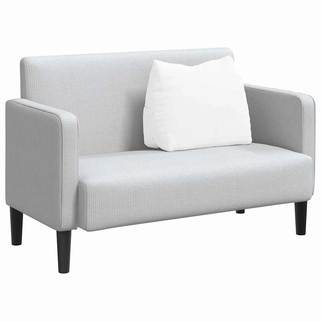 Cuscino schienale Vidaxx tessuto bianco 60 x 20 x 50 cm
