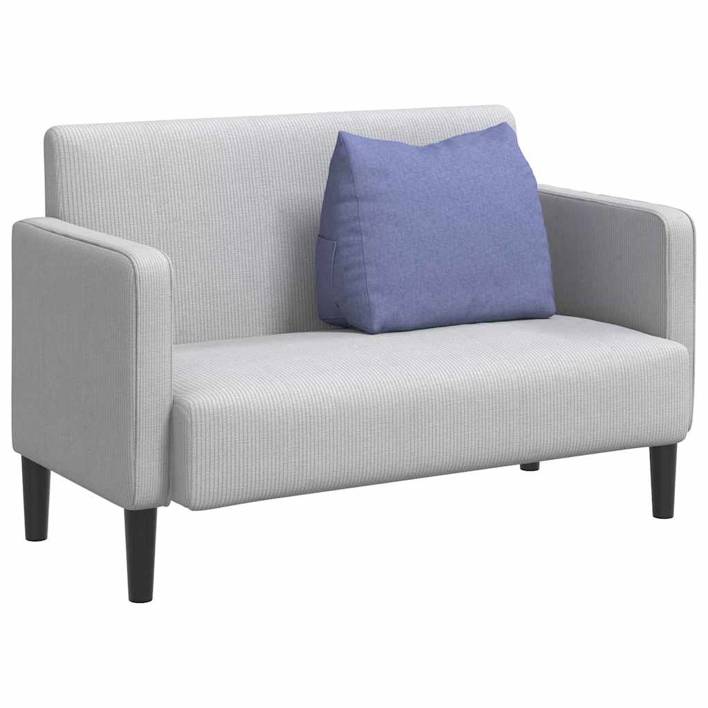Vidaxl rugkussen jeans blauw 60 x 20 x 50 cm stof