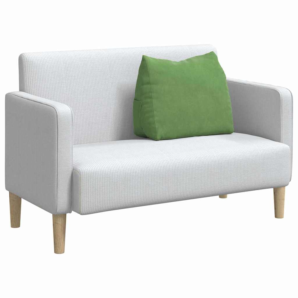 Cuscino schienale Vidaxx verde chiaro 60 x 20 x 50 cm in tessuto a corde