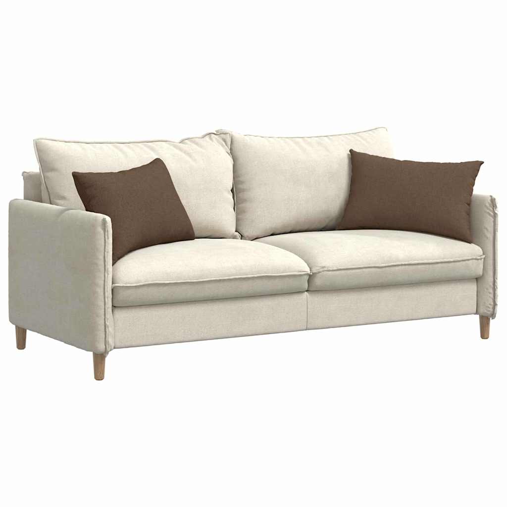 Cuscini per divano VidaXL 2 pezzi in tessuto marrone 60 x 40 cm