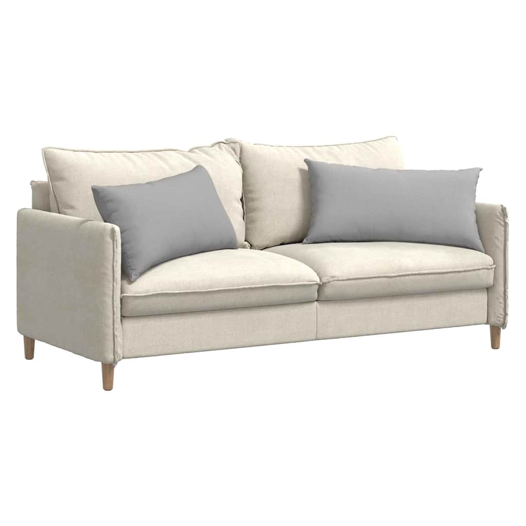 Vidaxl sofa kussens 2 pcs wolkengrijs 80 x 40 cm stof