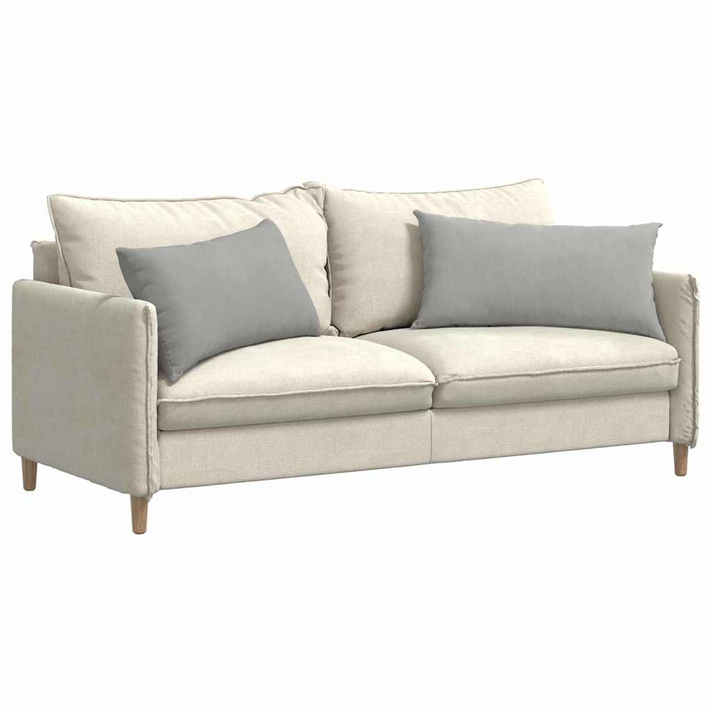 Vidaxl sofa kussens 2 stuks lichtgrijs 80 x 40 cm stof