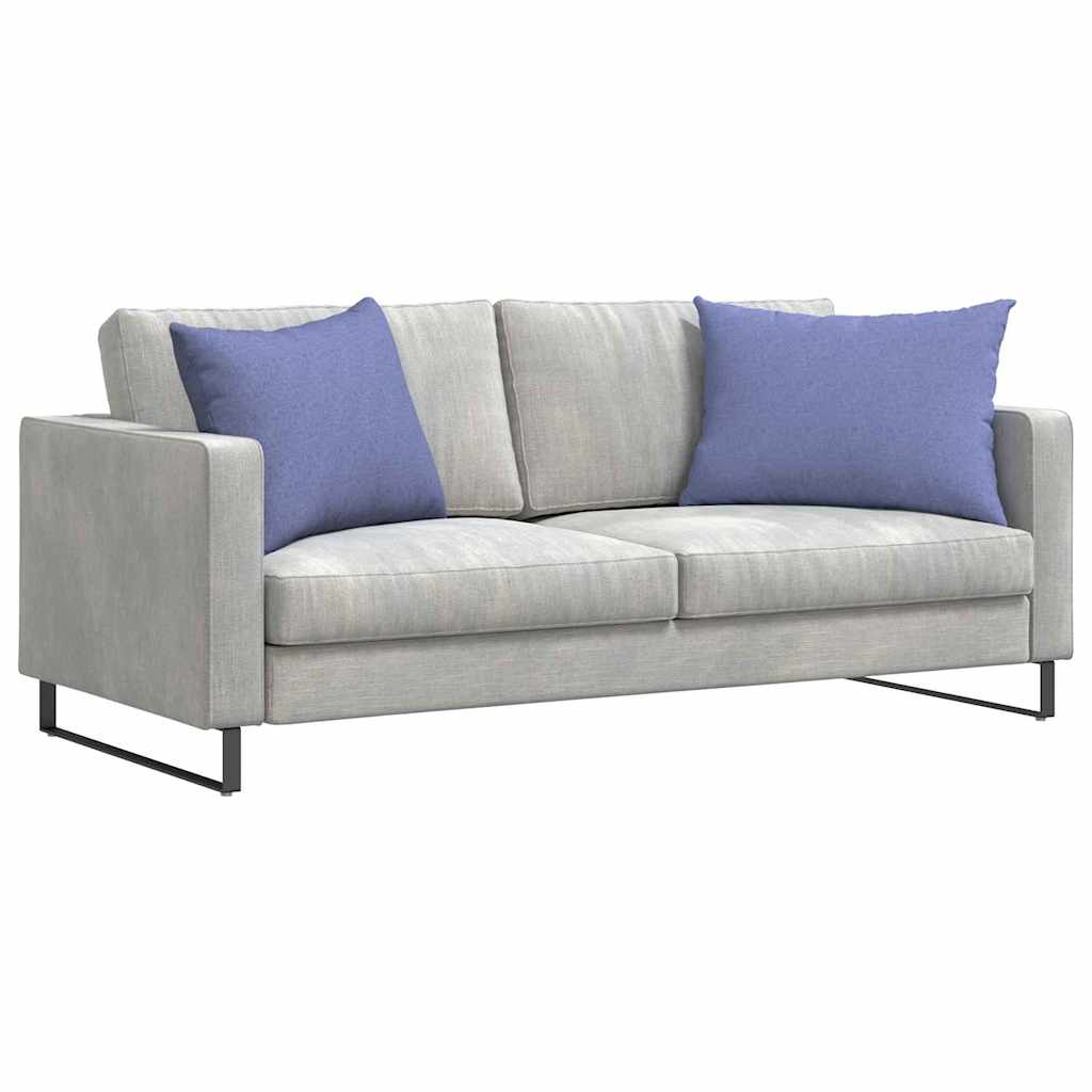 Cuscini per divano VidaXL 2 pezzi tessuto blu jeans 70 x 50 cm