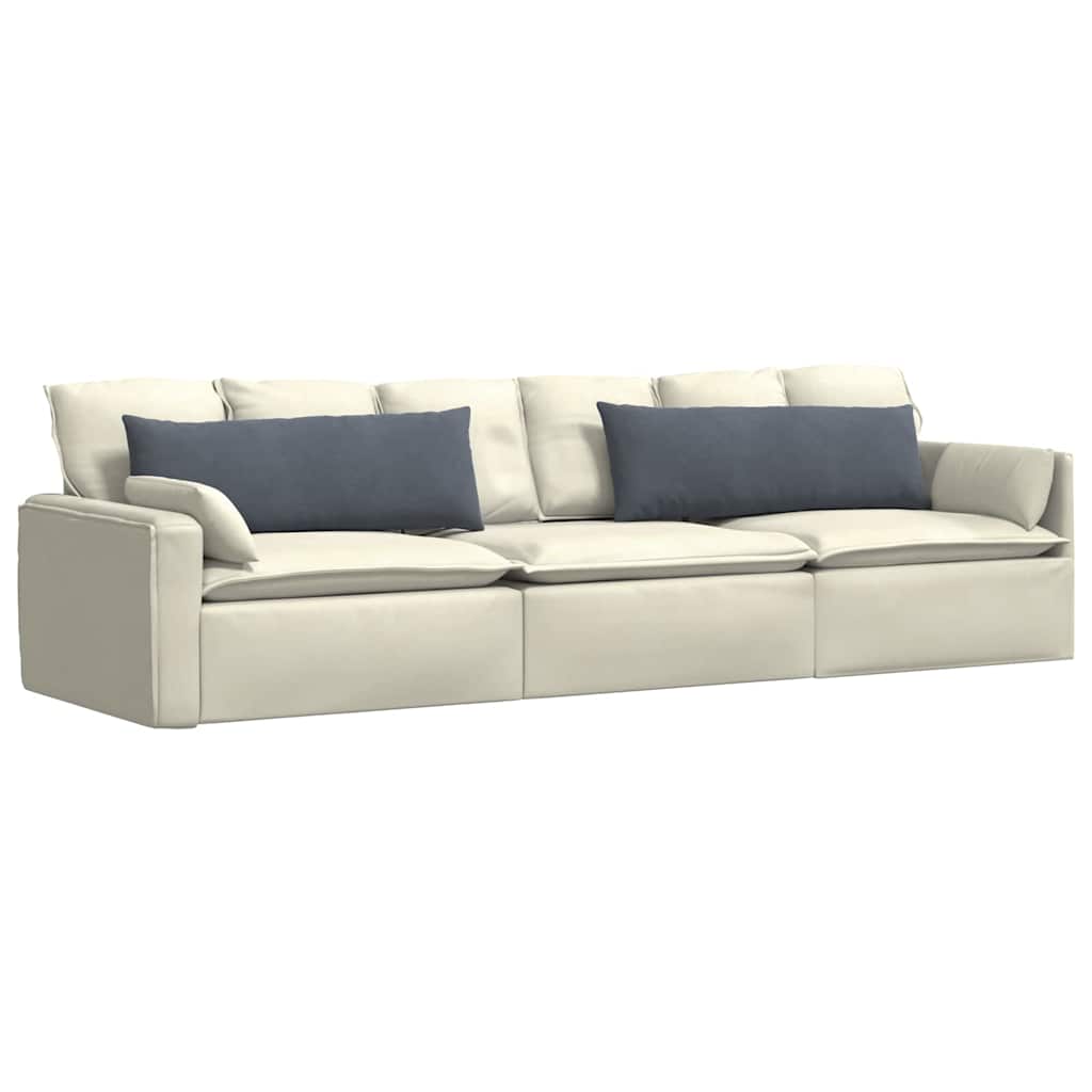 Cuscini per divano VidaXL 2 pezzi in tessuto a corde grigio scuro 120 x 40 cm