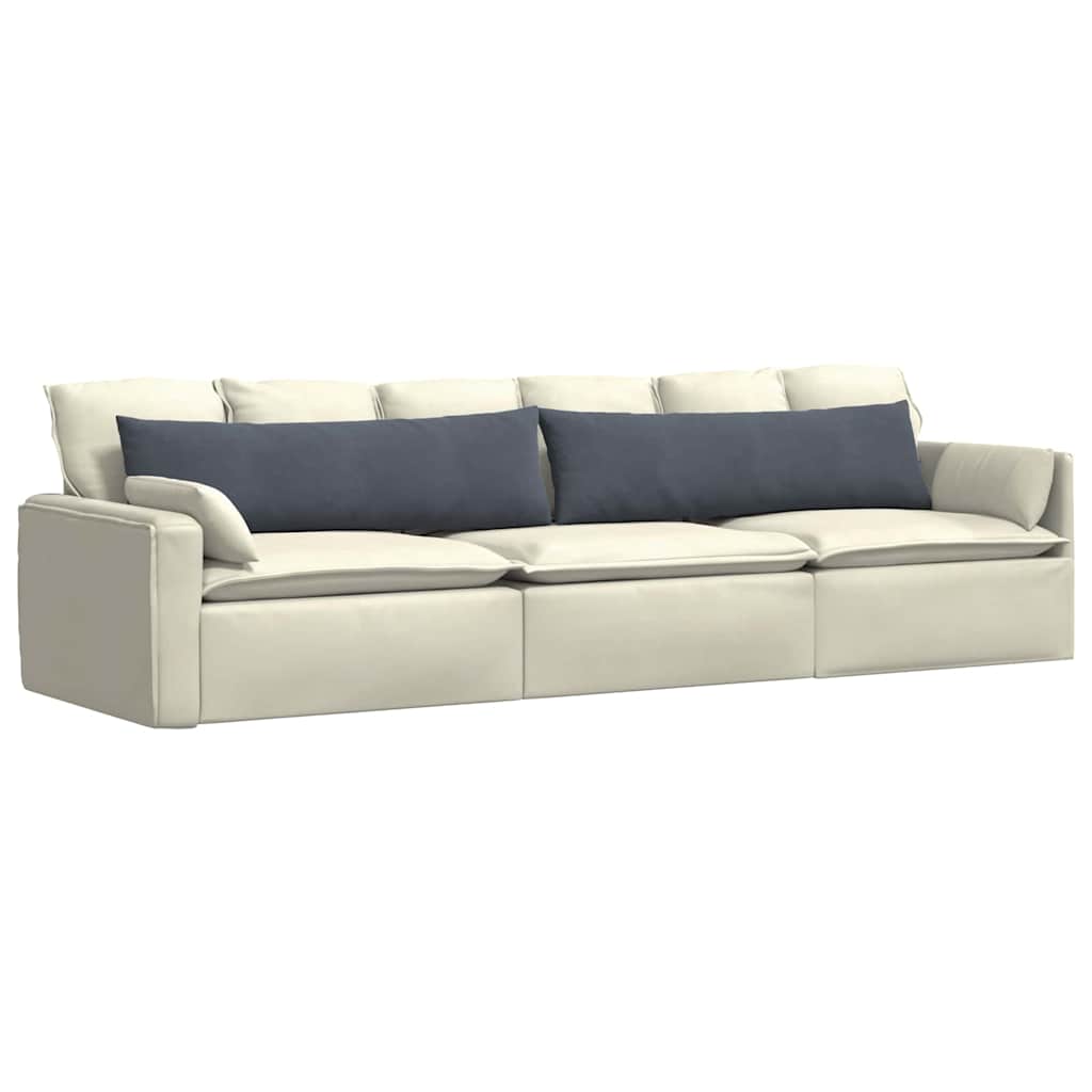 Cuscini per divano VidaXL 2 pezzi in tessuto a corde grigio scuro 145 x 40 cm