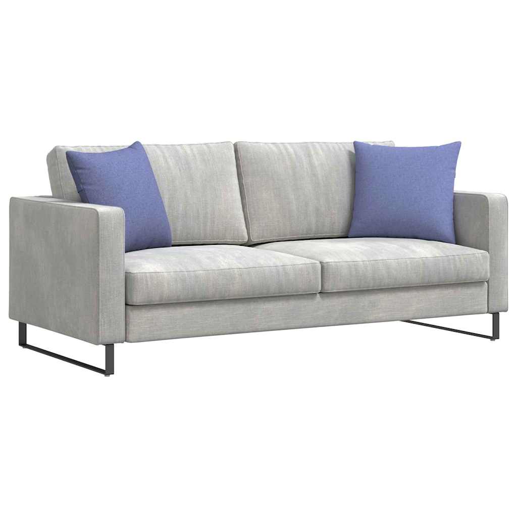 Cuscini per divano VidaXL 2 pezzi tessuto blu jeans 45 x 45 cm