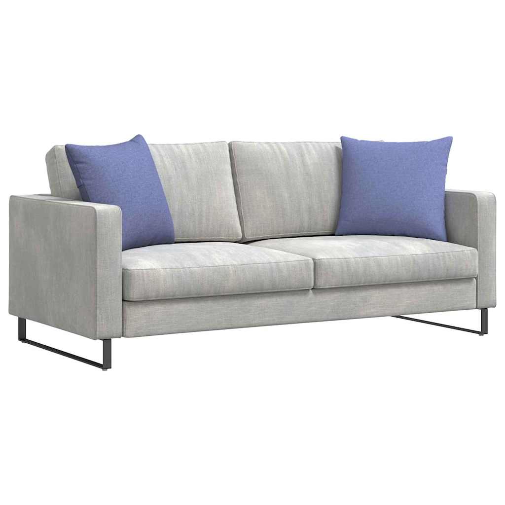 Cuscini per divano VidaXL 2 pezzi tessuto blu jeans 50 x 50 cm