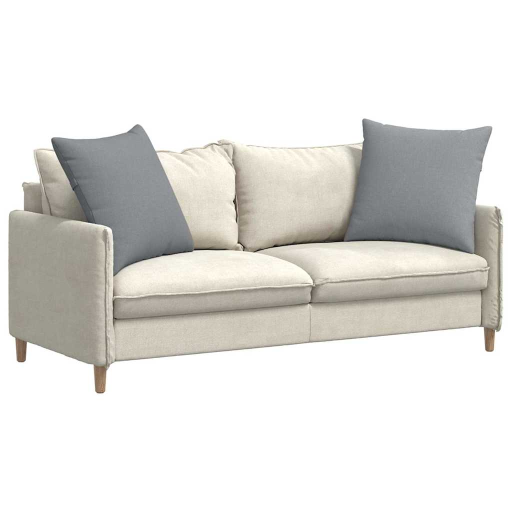 Cuscini per divano VidaXL 2 pezzi in tessuto grigio chiaro 60 x 60 cm