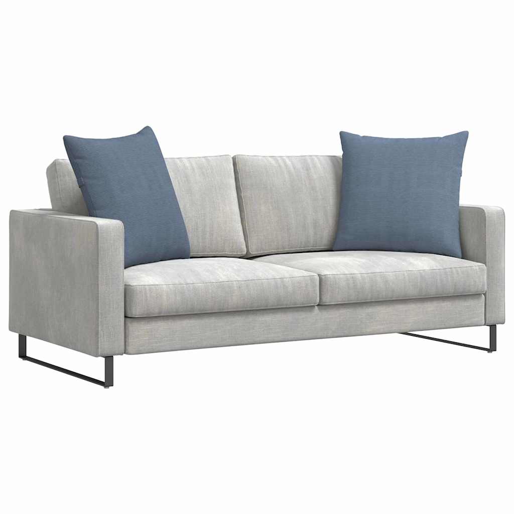 Cuscini per divano VidaXL 2 pezzi in tessuto a corda blu 60 x 60 cm