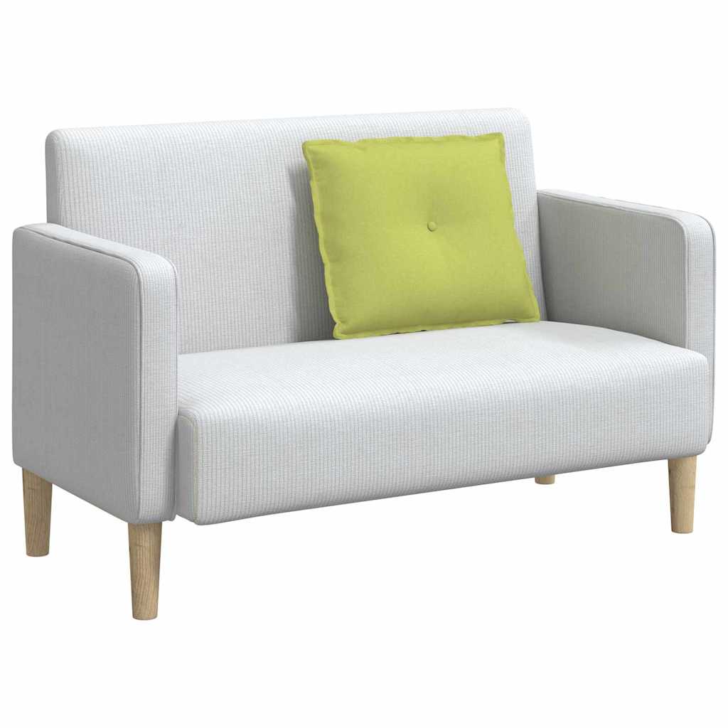 Cuscino schienale Vidaxx in tessuto verde chiaro 60 x 19 x 50 cm
