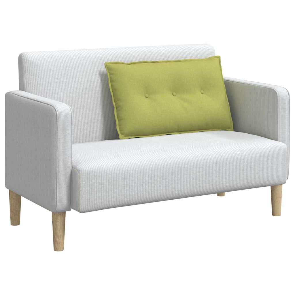 Cuscino schienale Vidaxx in tessuto verde chiaro 80 x 19 x 50 cm