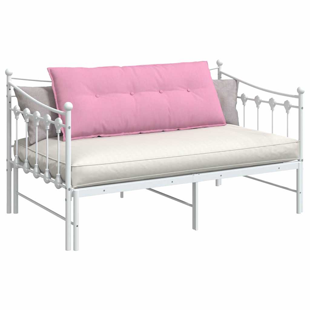 Cuscino schienale Vidaxx in tessuto rosa 120 x 19 x 50 cm