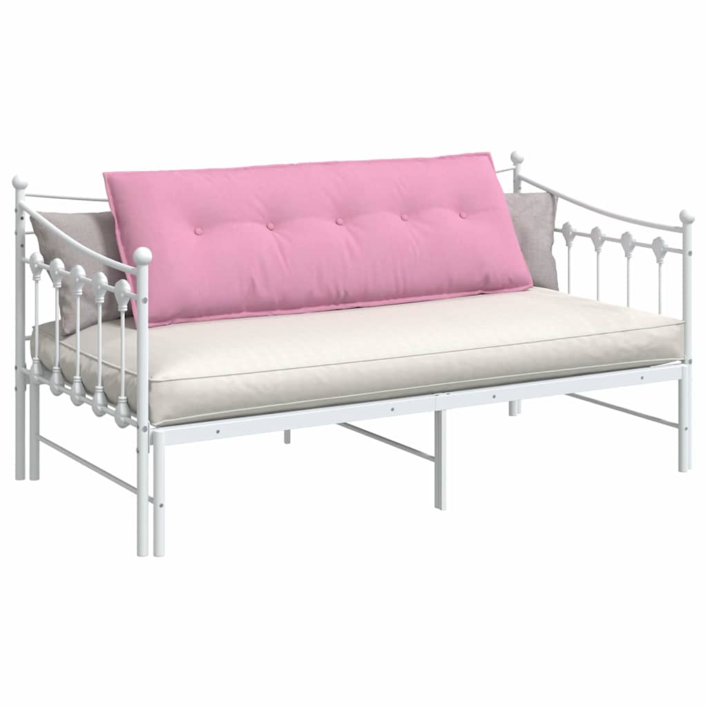 Cuscino schienale Vidaxx in tessuto rosa 140 x 19 x 50 cm