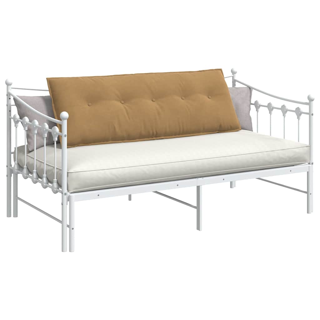 Cuscino schienale Vidaxx marrone 140 x 50 cm in tessuto a corde