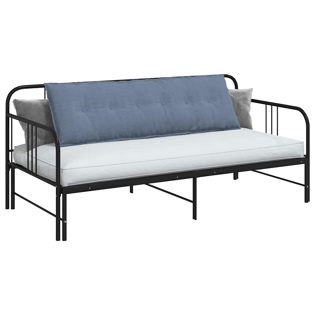 Cuscino schienale Vidaxx blu 160 x 50 cm in tessuto a corde