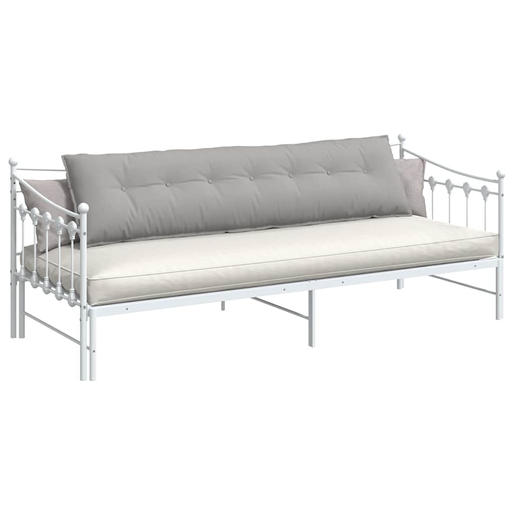 Cuscino schienale Vidaxx tessuto grigio nuvola 200 x 19 x 50 cm