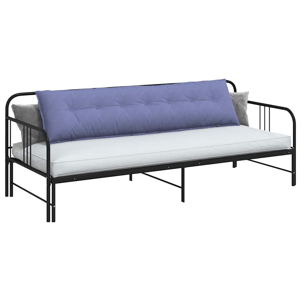 Cuscino schienale Vidaxx in tessuto blu jeans 200 x 19 x 50 cm