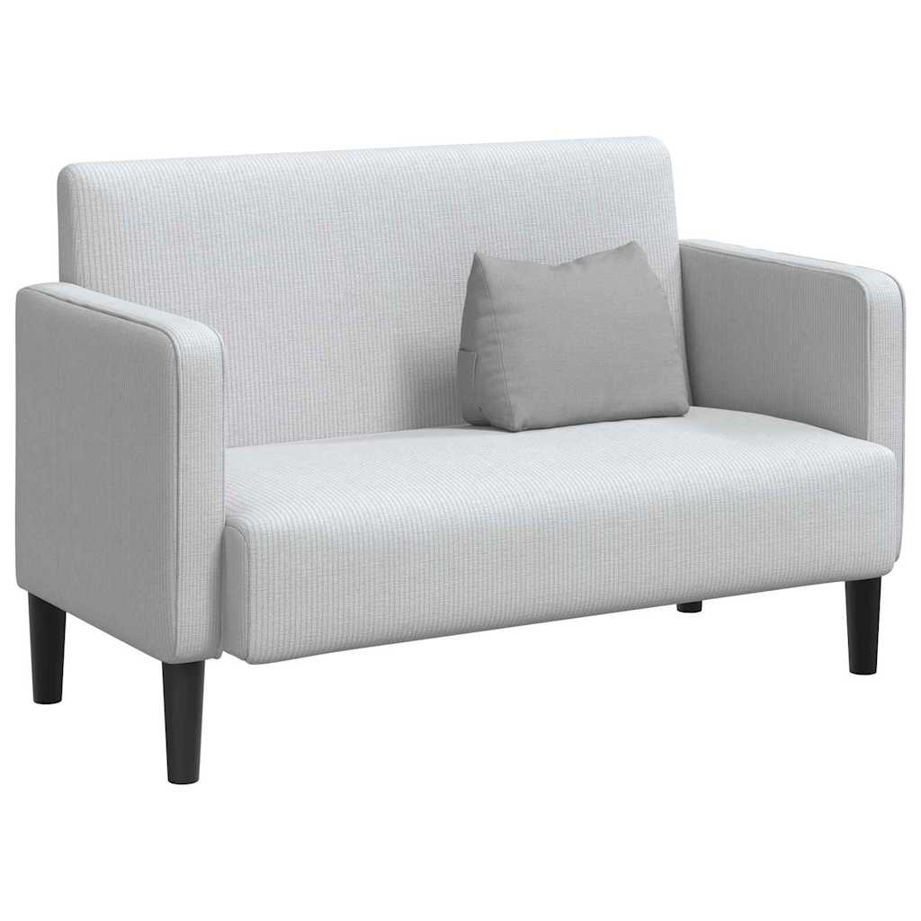Cuscino schienale Vidaxx tessuto grigio nuvola 45 x 20 x 35 cm