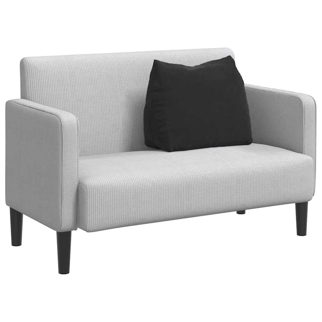 Cuscino schienale Vidaxx nero 60 x 20 x 50 cm in tessuto a corde