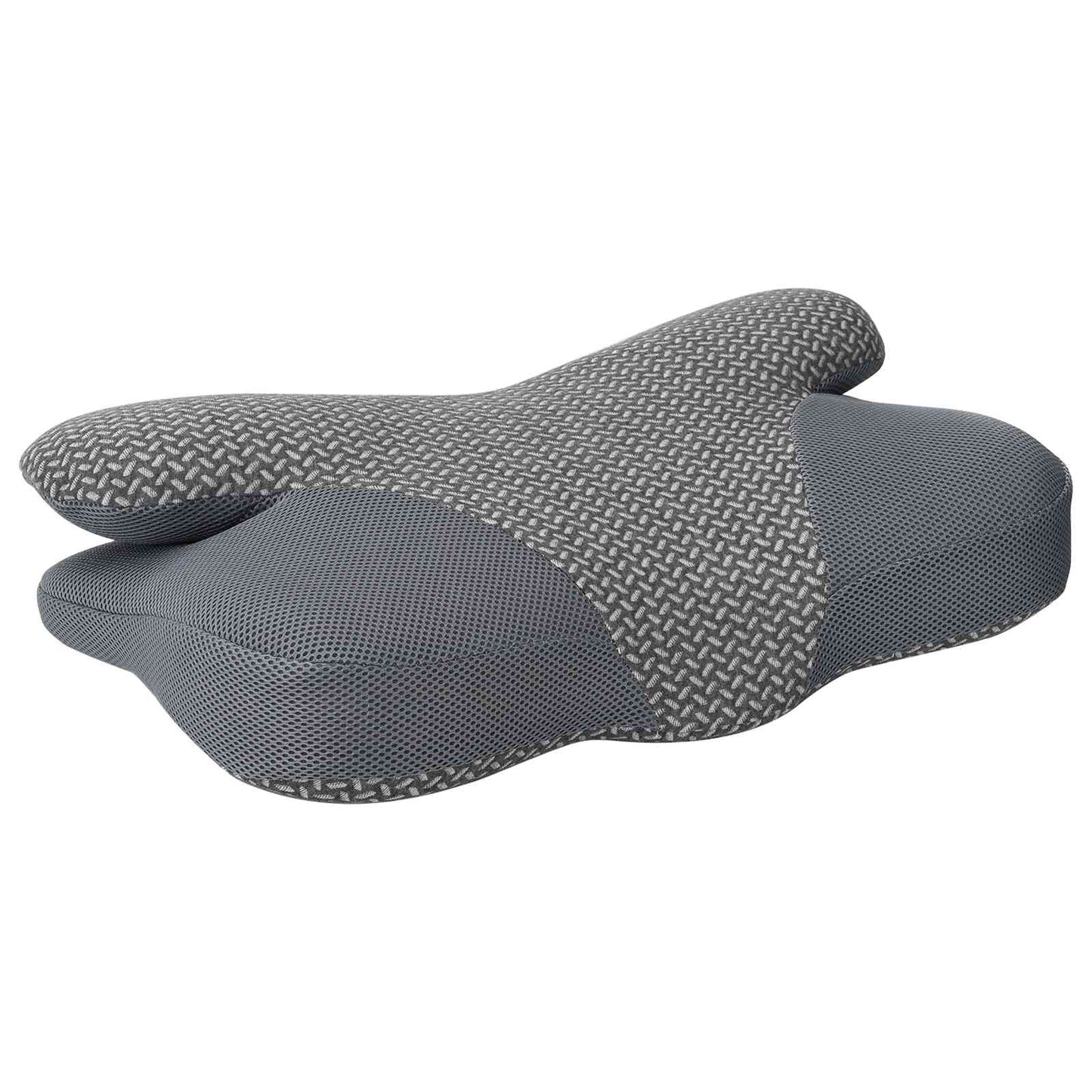 Cuscino per il collo Vidaxx con cuscino grigio 58 x 36 x 13 cm in poliestere