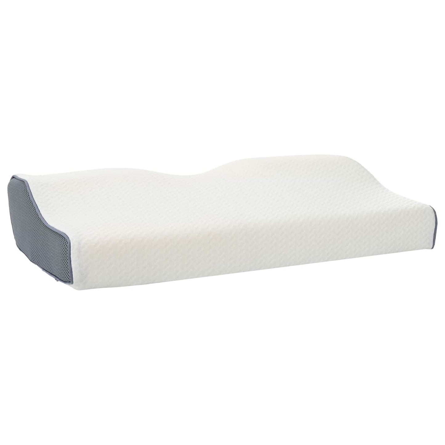 Vidaxxl almohada con cojín blanco 60 x 34 x 11 cm poliéster