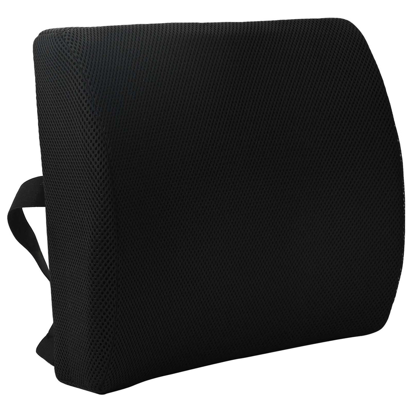 Cuscino schienale Vidaxx con cuscino nero 35,5 x 30 x 12 cm con tessuto a rete