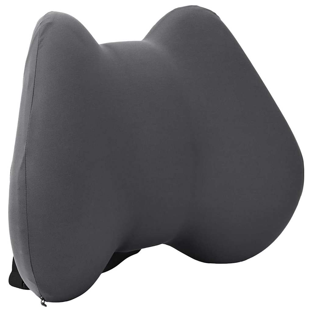 Cuscino schienale Vidaxx con cuscino grigio 40 x 32 x 14 cm in poliestere