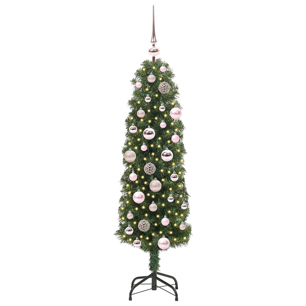Vidaxx árbol de Navidad artificial verde 120 cm PVC y acero y plástico