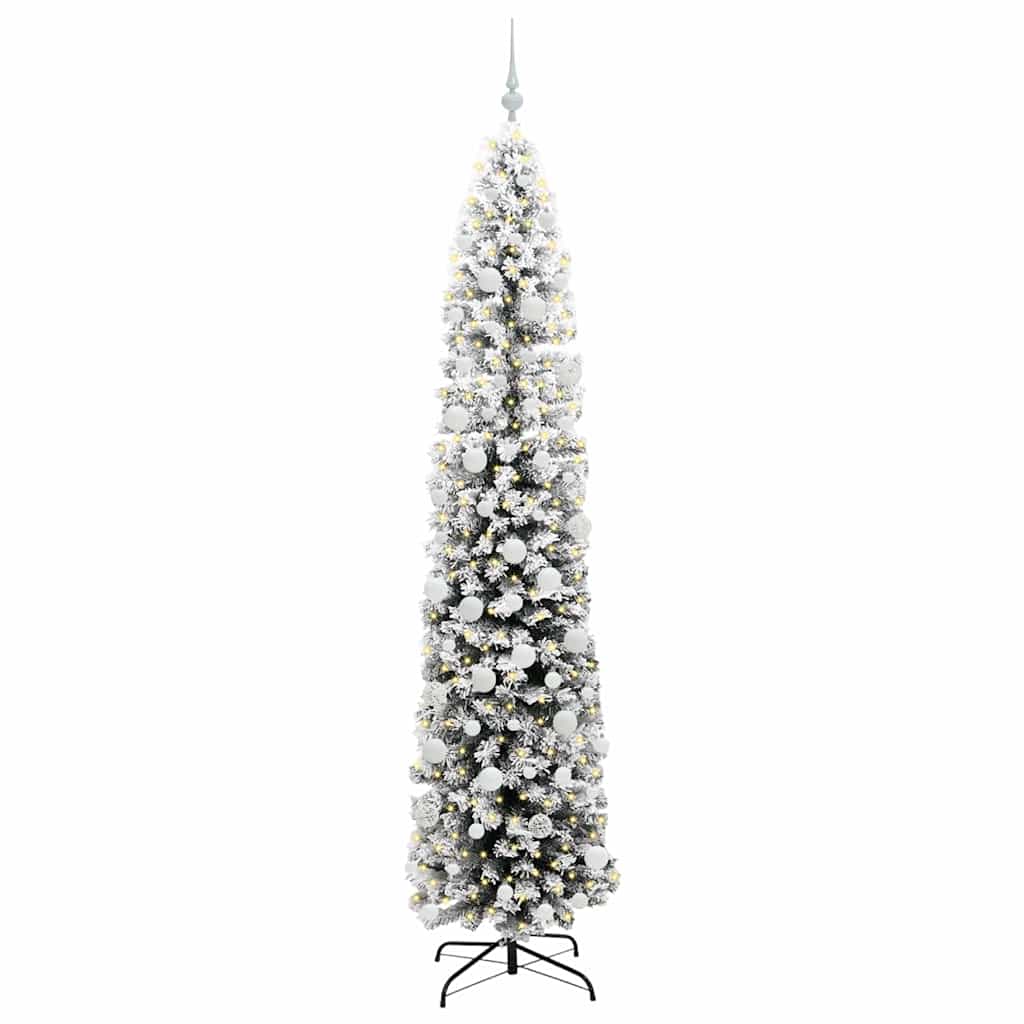 Vidaxx árbol de Navidad artificial verde 210 cm PVC y acero y plástico