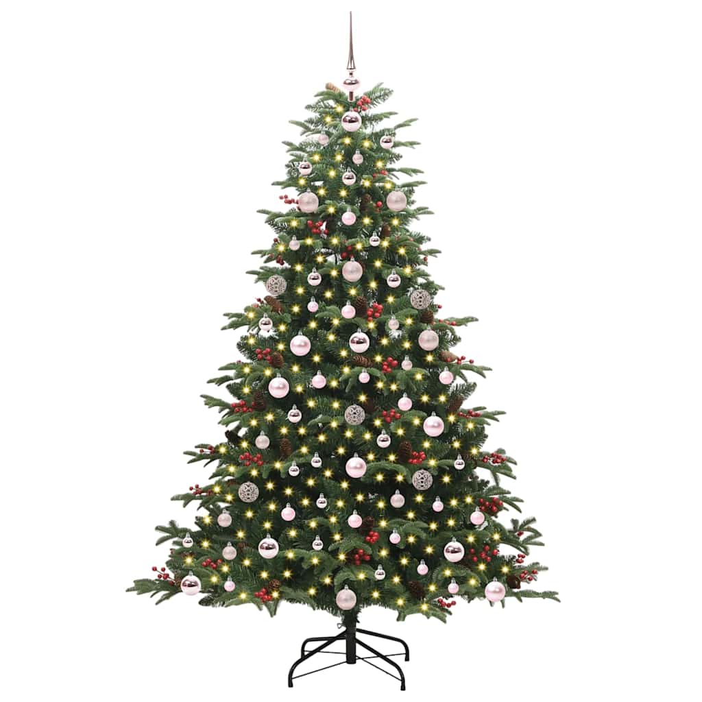 Vidaxx albero di Natale artificiale verde 180 cm PVC e metallo e plastica