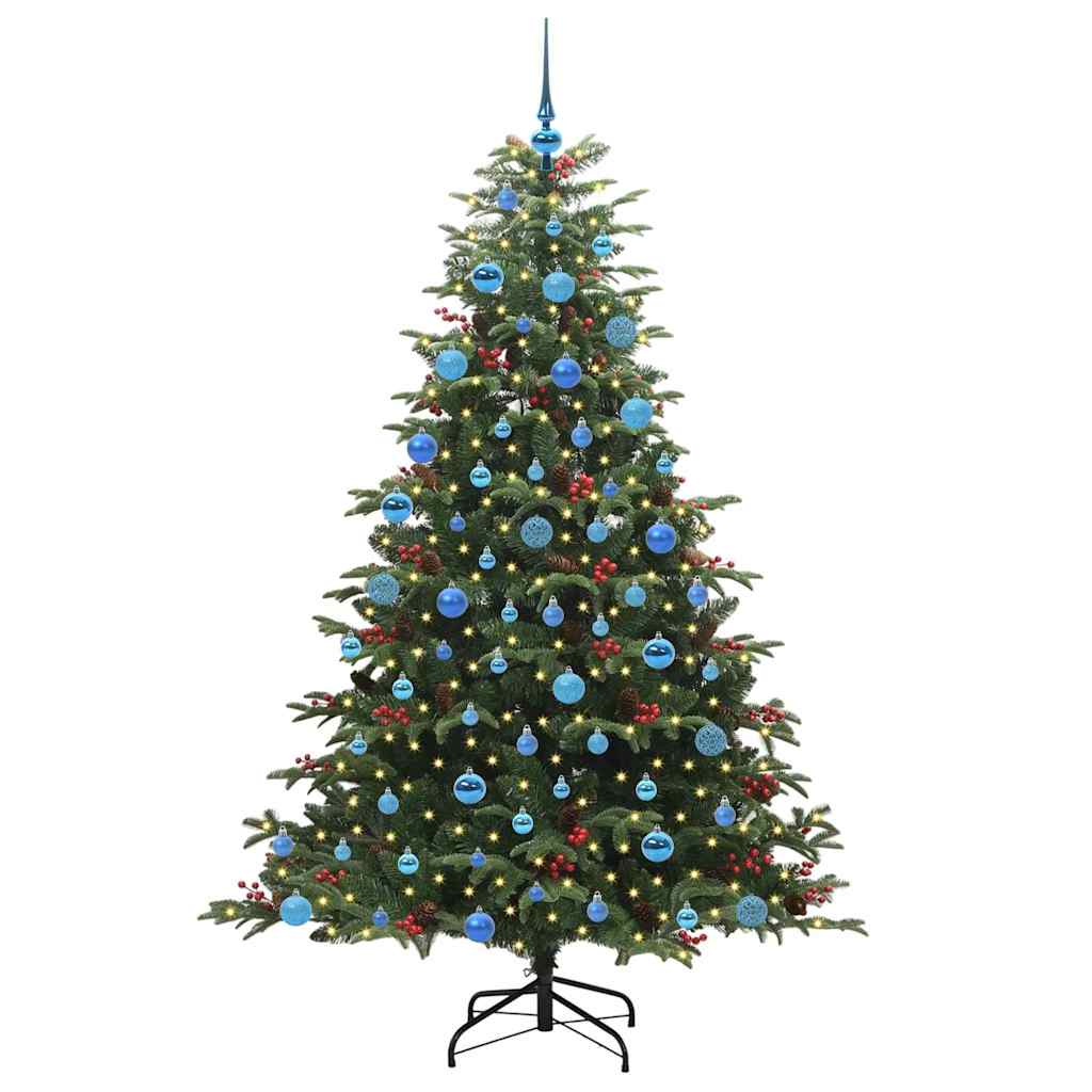 Vidaxx albero di Natale artificiale verde 180 cm PVC e metallo e plastica