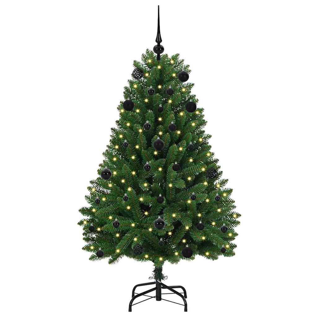 Albero di Natale artificiale Vidaxx con 150 LED verdi, 150 cm in PVC e metallo