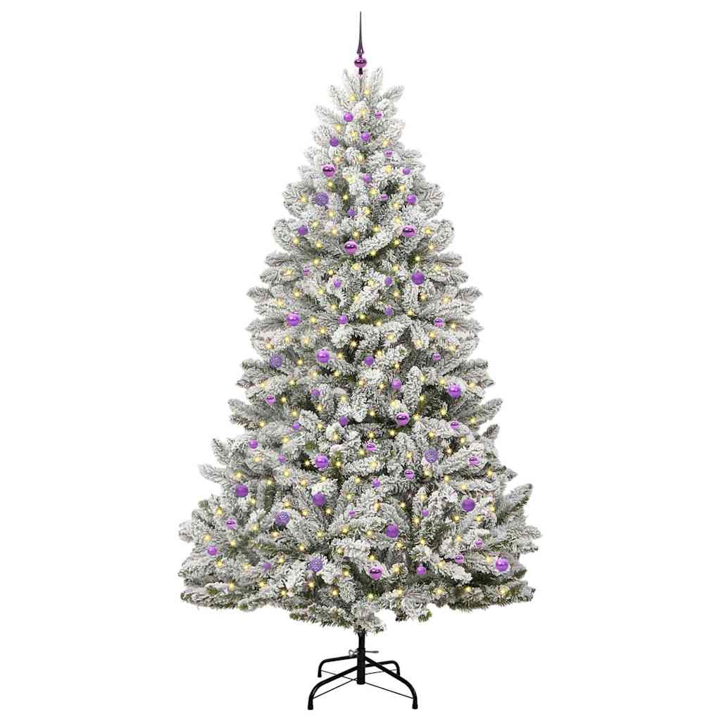 Árbol de Navidad artificial Vidaxx con 300 LED verdes y blancos, 270 cm PVC y metal