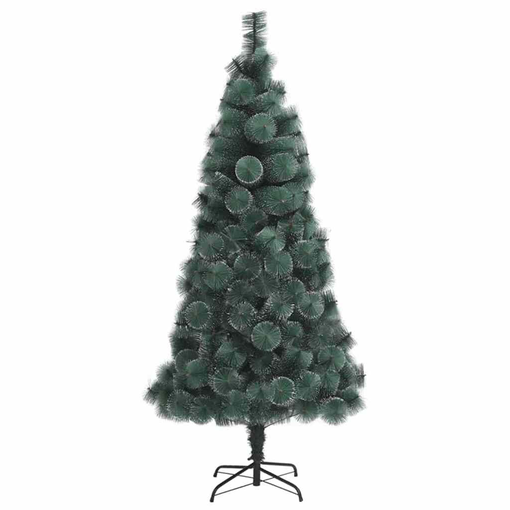 Árbol de Navidad artificial VidaXL con iluminación con 300 LED verde casquillo de 180 cm