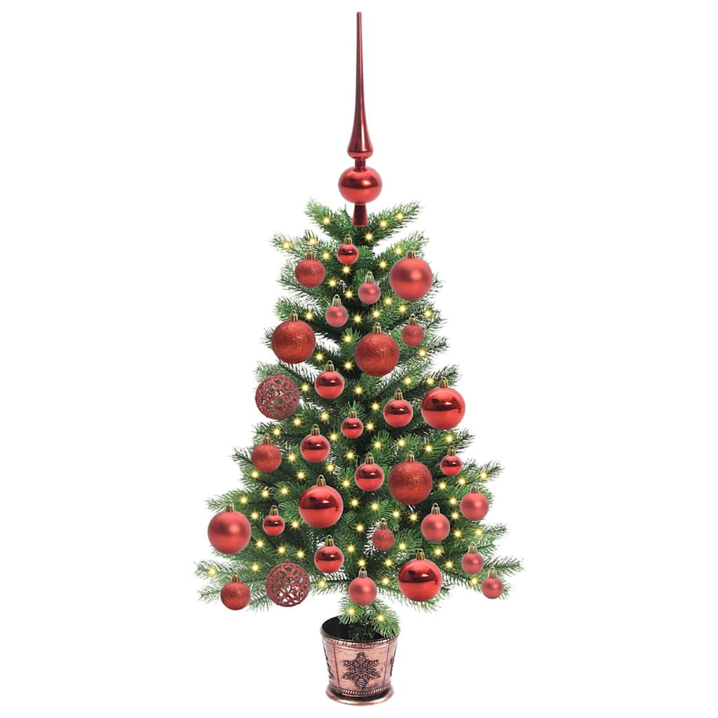 Vidaxl kerstboom met 150 led met standaard groen 65 cm pe